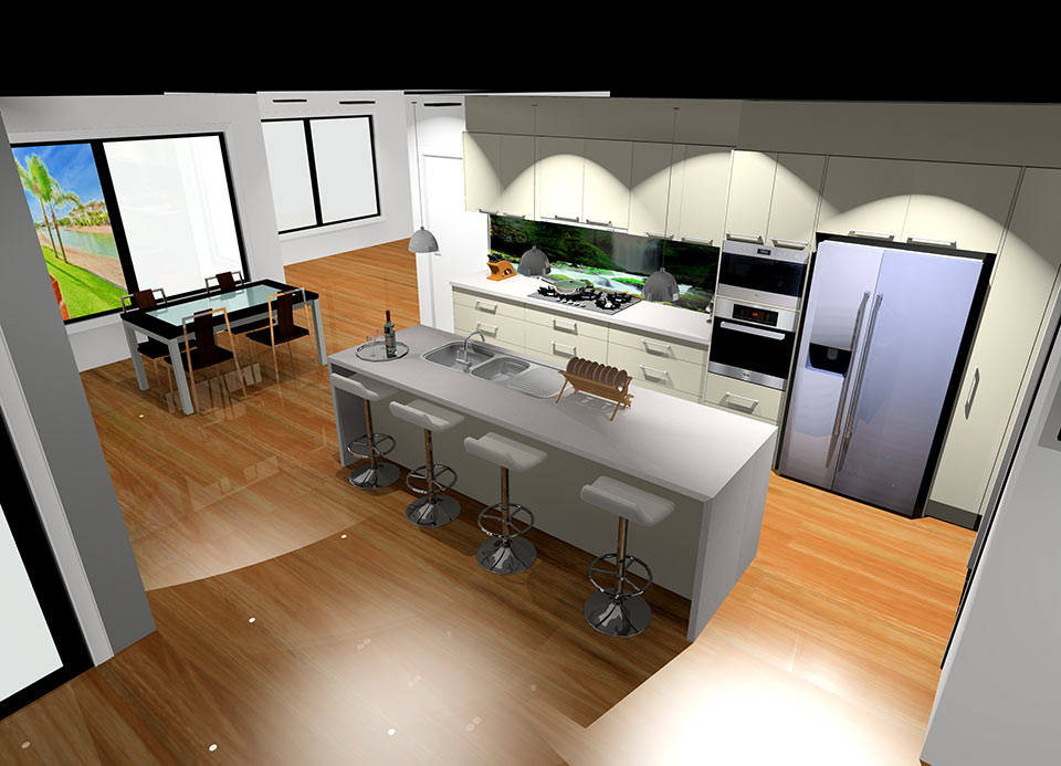 KD Max 3D Design Program | Design Photo Realistic Kitchens In 5 Steps