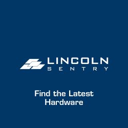 Lincoln Sentry Logo, white text
