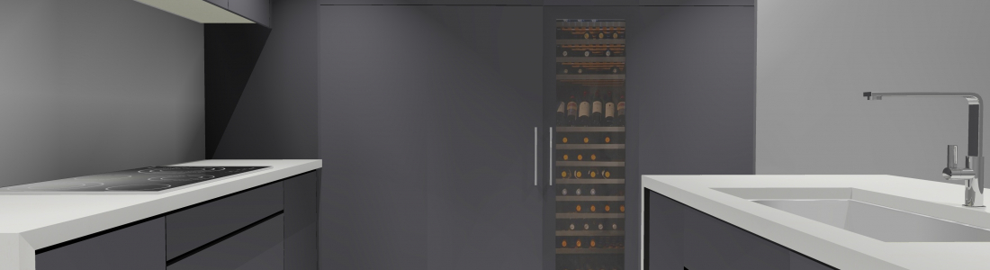 Creating a Wine Cabinet in KD Max